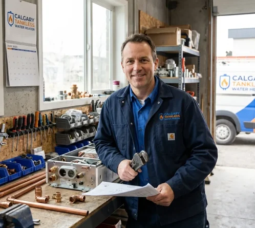 Calgary Tankless Water Owner Portrait